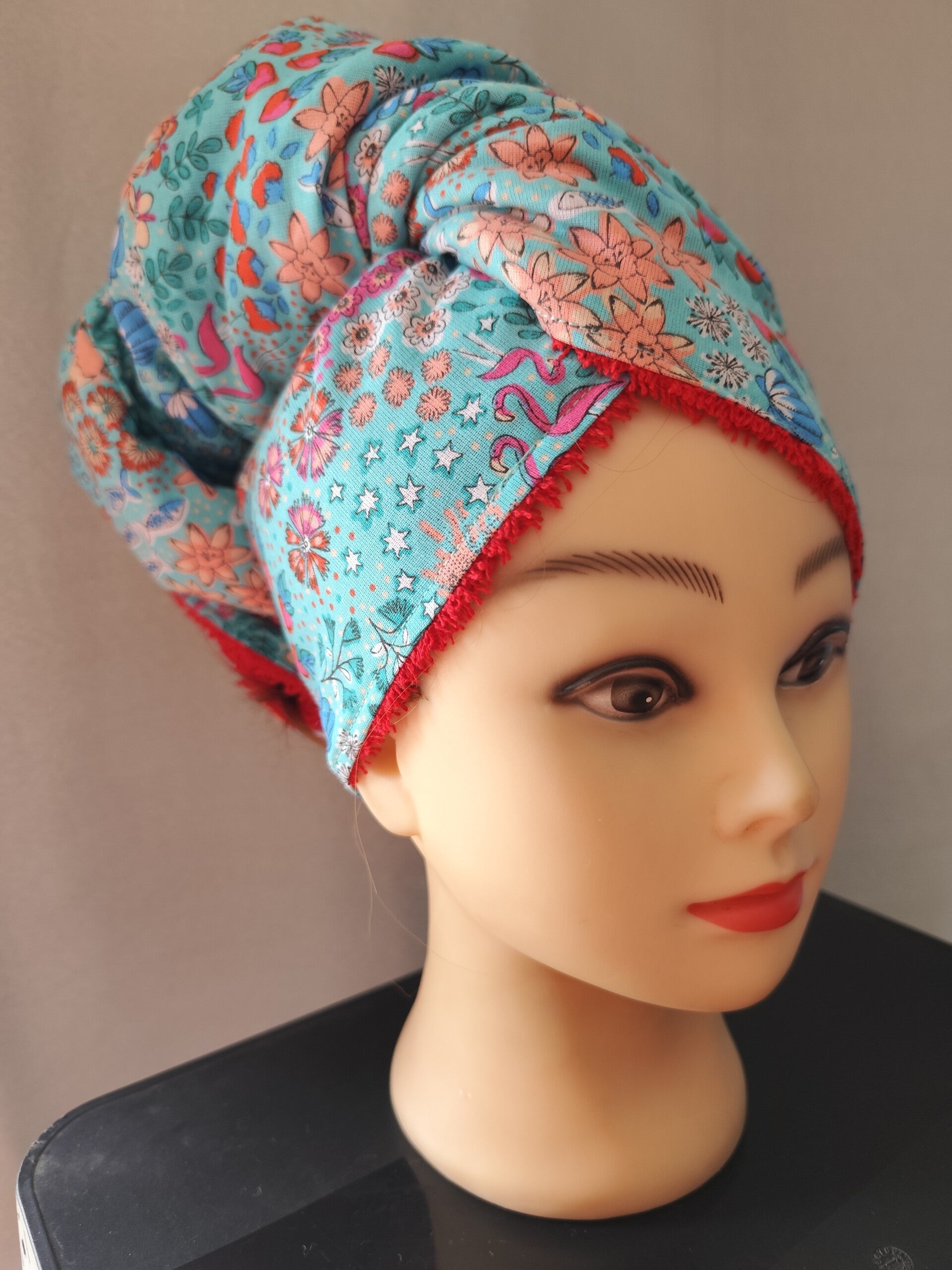 Turban sèche-cheveux Mirabelle