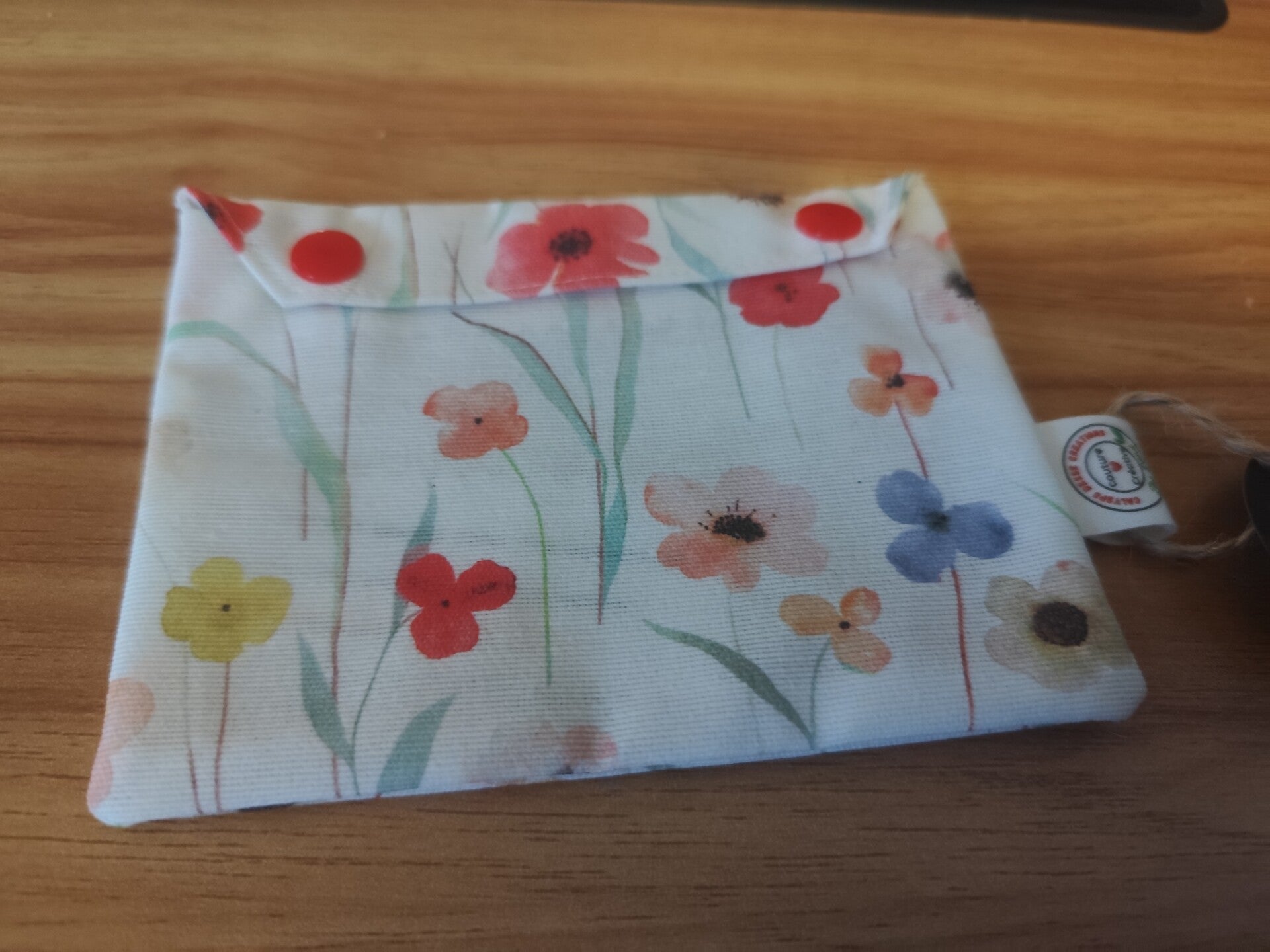 Pochette à savon Fleurs des champs