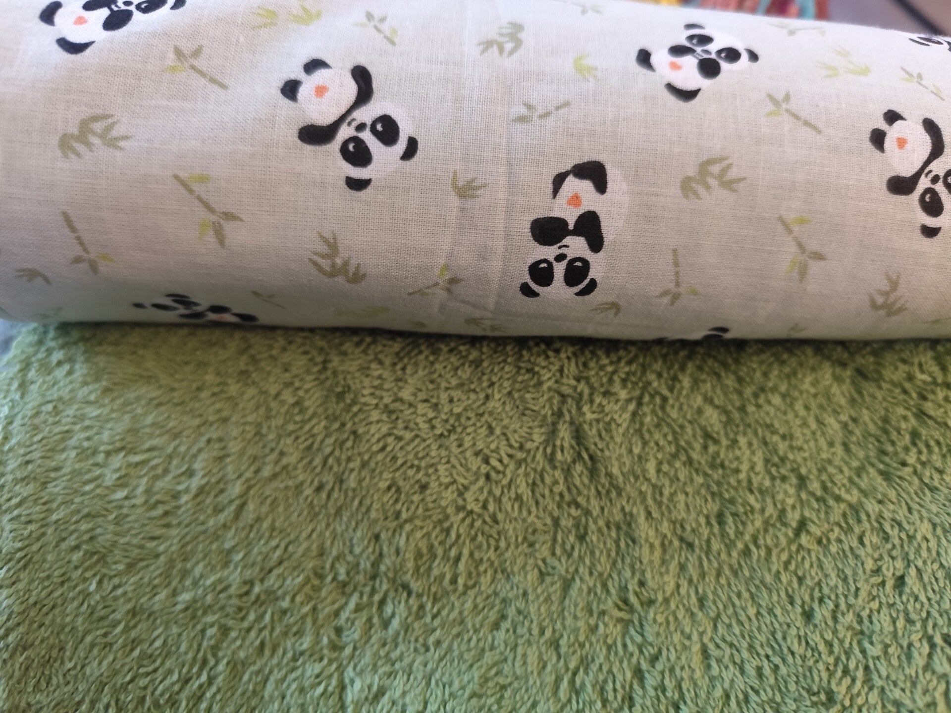 Essuie-tout lavable panda