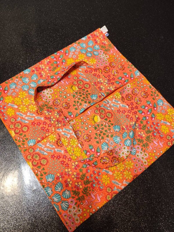 Sac à Tarte  "coquillages et poissons"