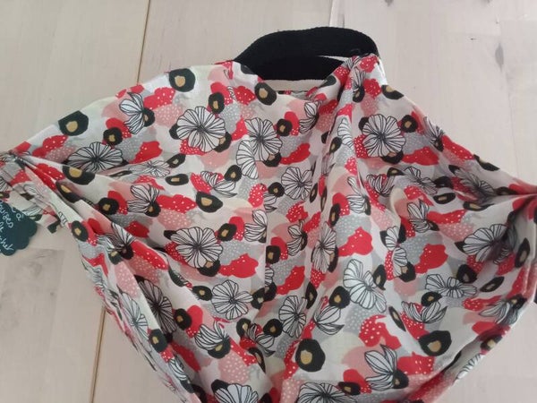 Sac pliage de courses fleurs