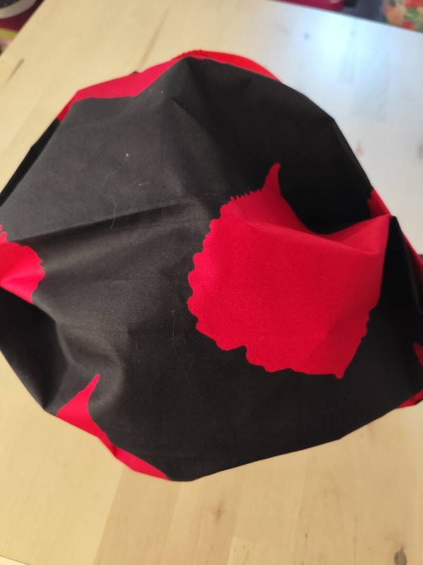 Sac de course Wax feuille rouge