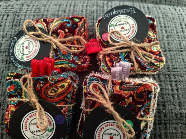 Mini lingettes Lavables pashley