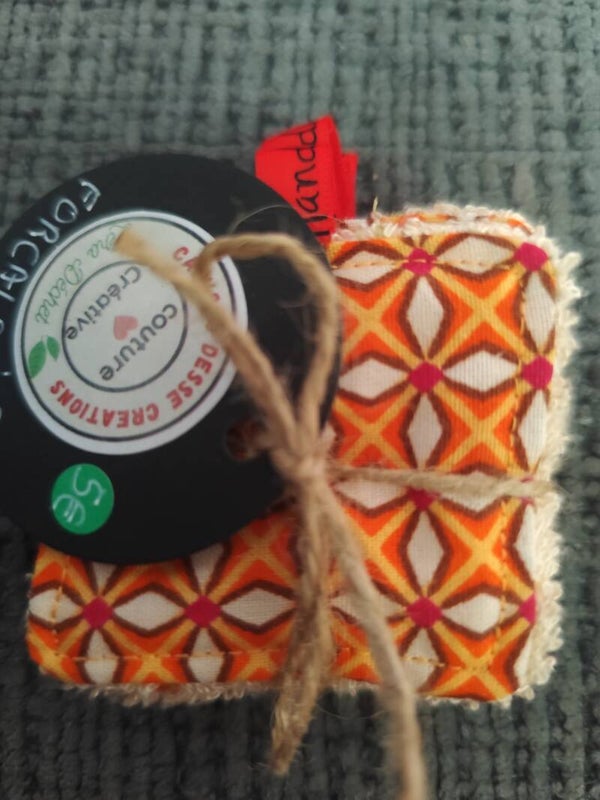 Mini lingettes Lavables mosaïque