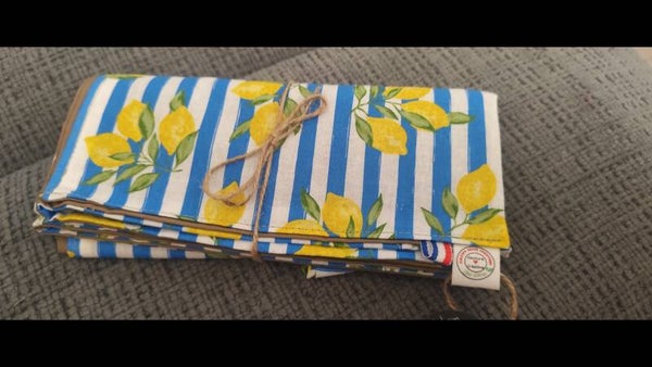 Sac à Tarte  "citrons"