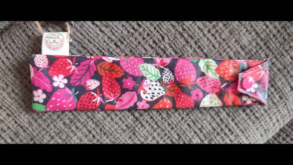 Etui à brosse à dents fruits rouges