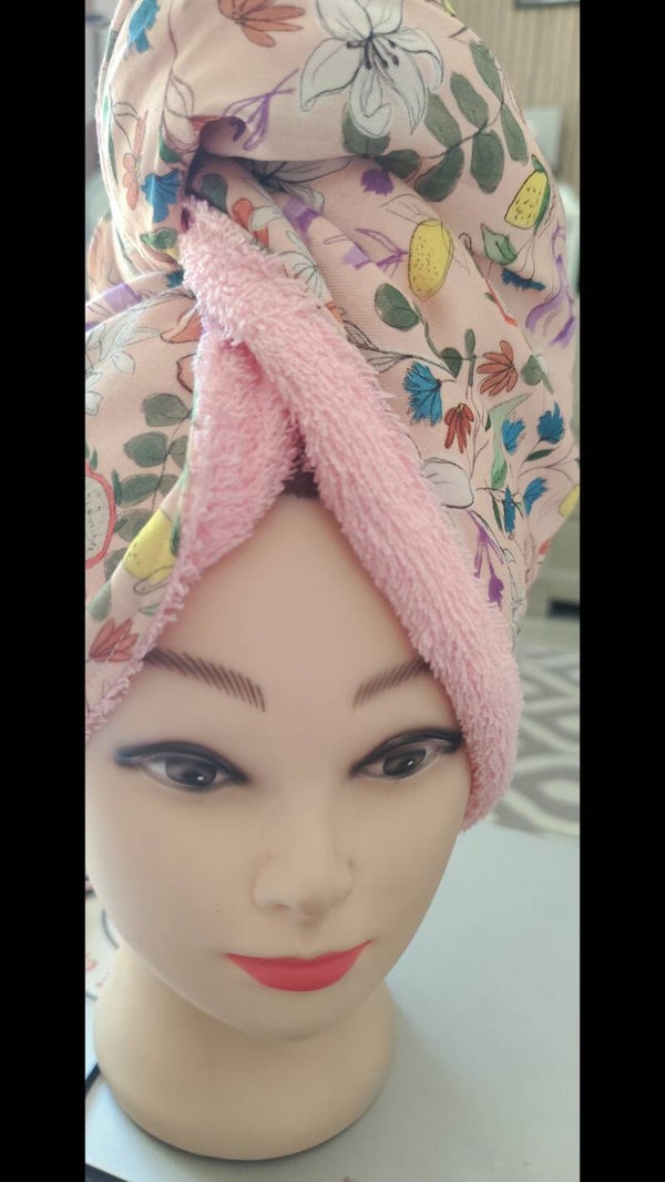 Turban Sèche-cheveux  "Aline"