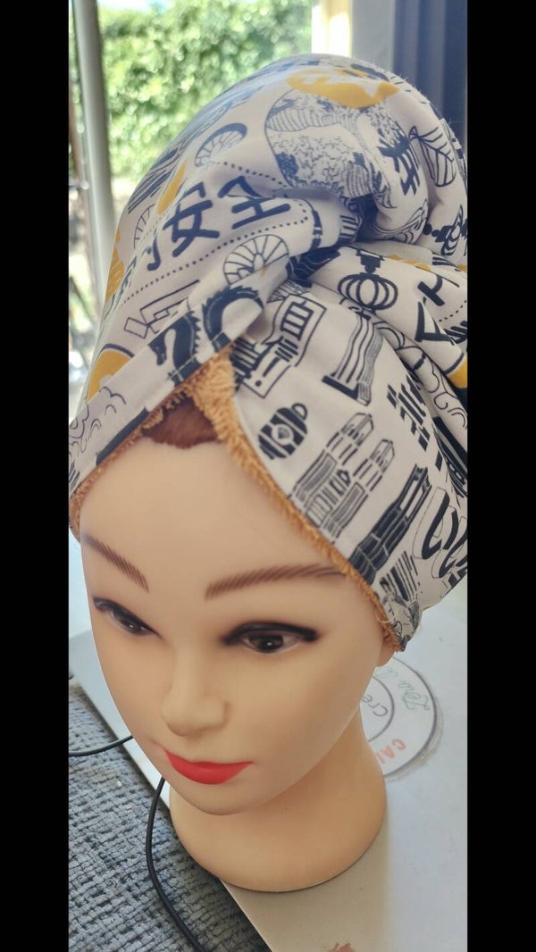 Turban Sèche-cheveux  "Tokyo"