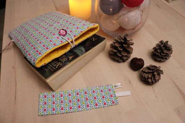 Pochette à livre "Motifs géometriques"