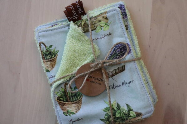 Lingettes  lavables "Manon"