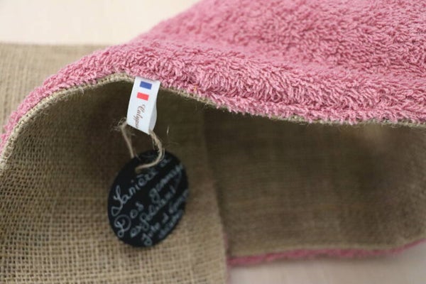 Lanière de gommage Dos rose