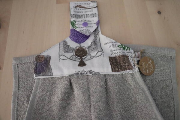 Essuie mains lavable Lavandes