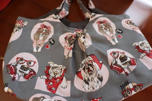 Sac Cabas "Toutous chics"