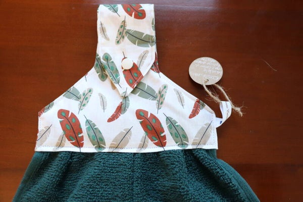 Essuie mains lavable Plumette