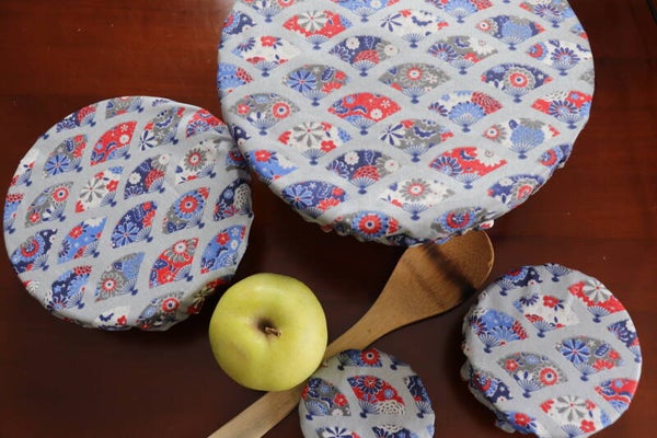 Charlottes Alimentaires  "Eventails japonais argent"