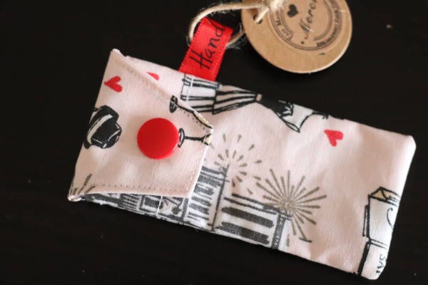 Etui à tête de brosse à dents électrique  "I love Paris"