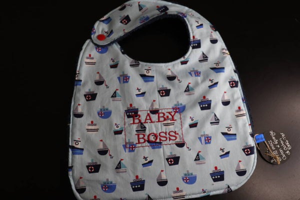 Bavoir 6-12 mois Petits bateaux