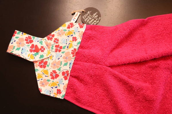 Essuie-mains lavable Fleur