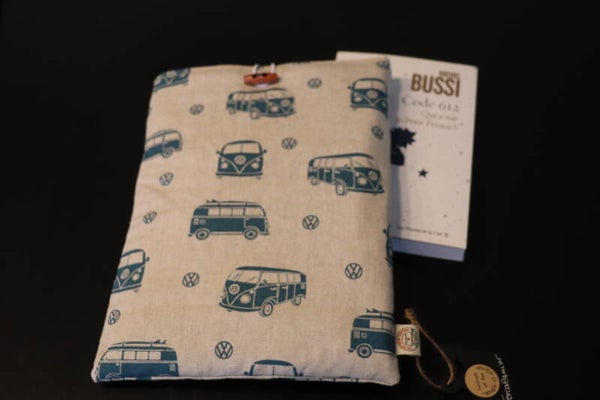 Pochette à livres " VAN bleu"