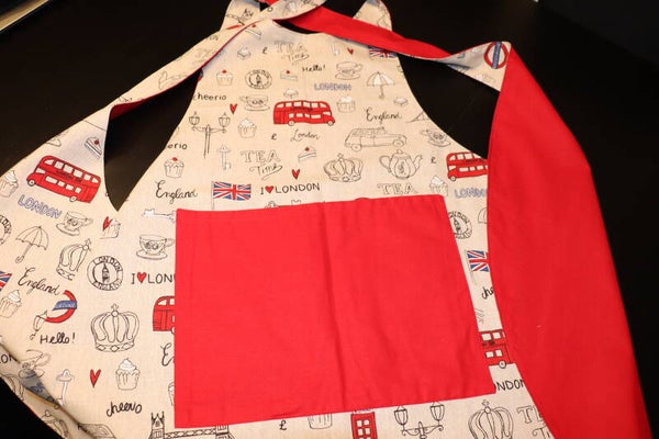 Tablier japonais "So british !"