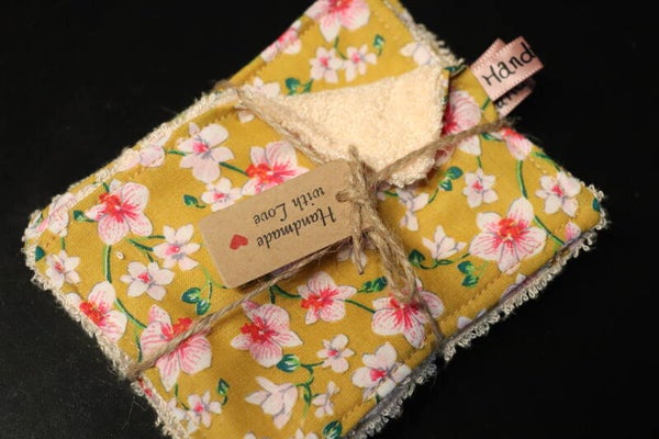 Lingettes  lavables  Fleurs de cerisier