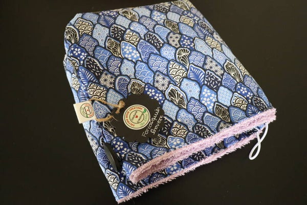 Turban Sèche-cheveux  "Ecailles"