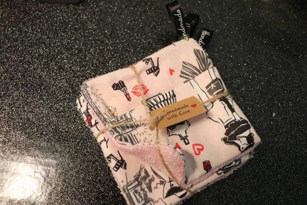 Carré démaquillant Paris je t'aime