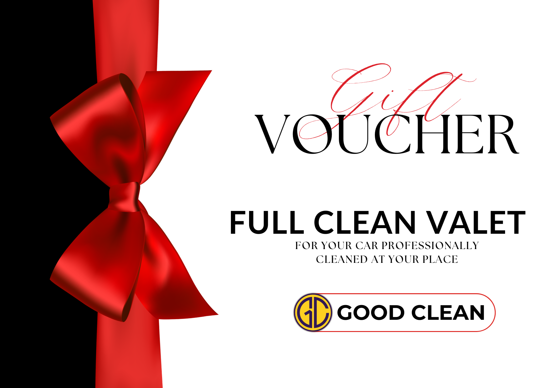 FULL CLEAN Valet Voucher