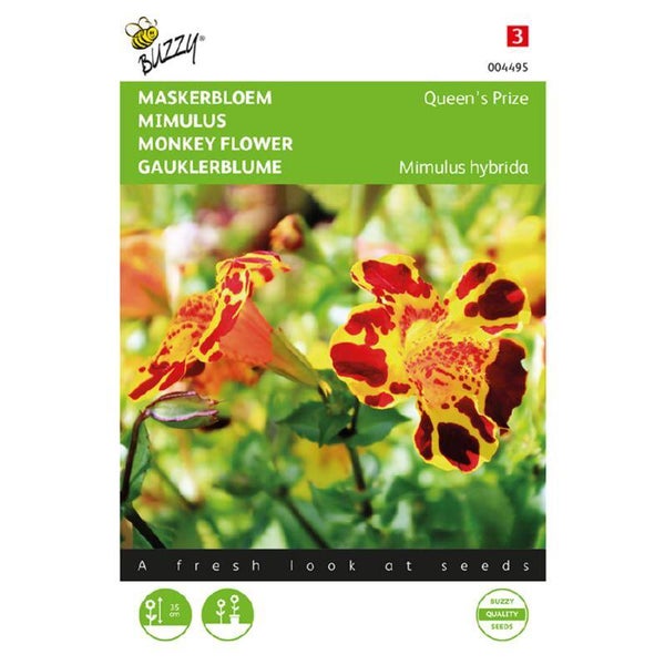 Buzzy® Mimulus, Maskerbloem Queen’s Prize