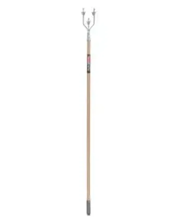 Cultivator - Verzinkt - 3 tanden - Essenhouten steel - 160 cm