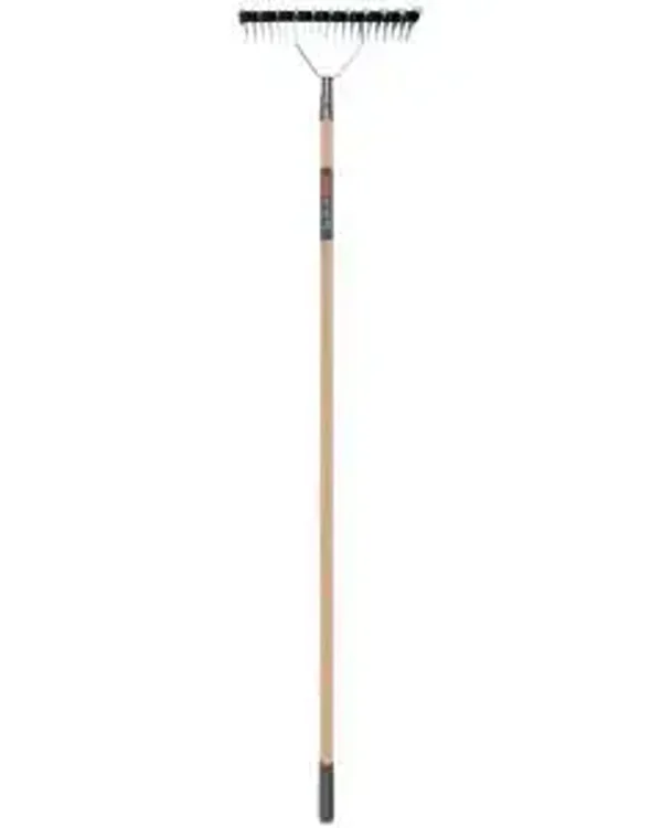 Verticuteerhark - Verzinkt - Essenhouten steel - 160 cm