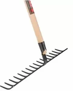 Tuinhark gesmeed 16 tands 160cm steel