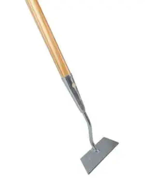 Schoffel - Verzinkt - 12 centimeter - Essenhouten steel - 160 cm