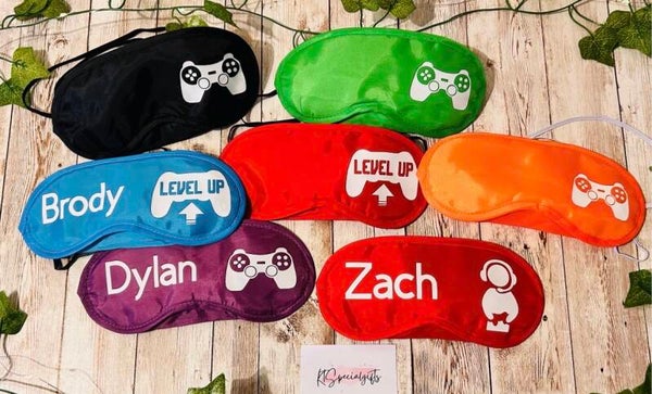 Gamer sleep masks