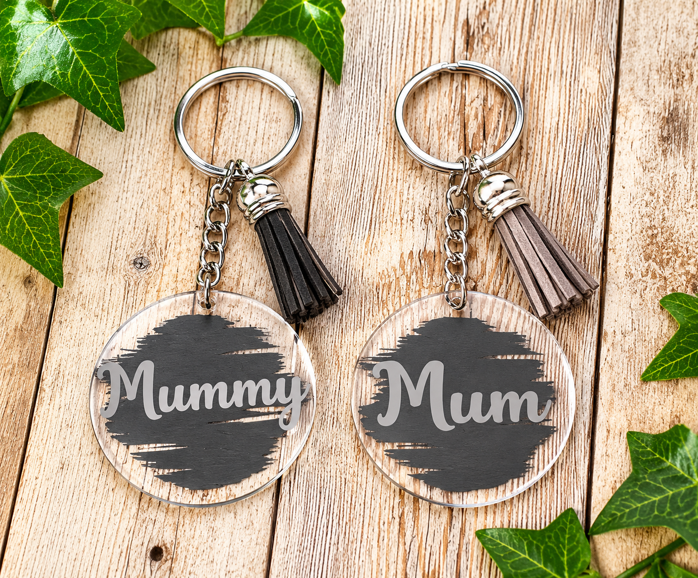 Personalised Mum Keyring – Mummy Gift, Birthday or Mother's Day Present