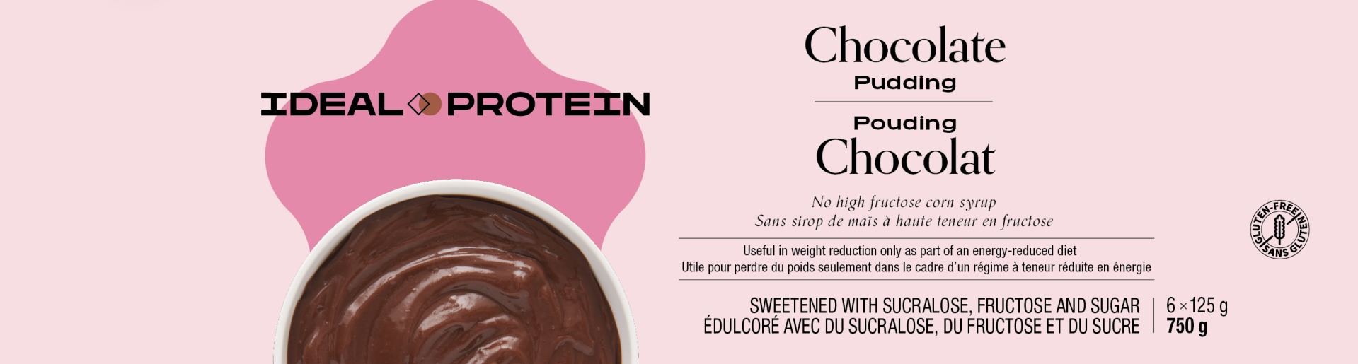 Pouding chocolat pret à servir