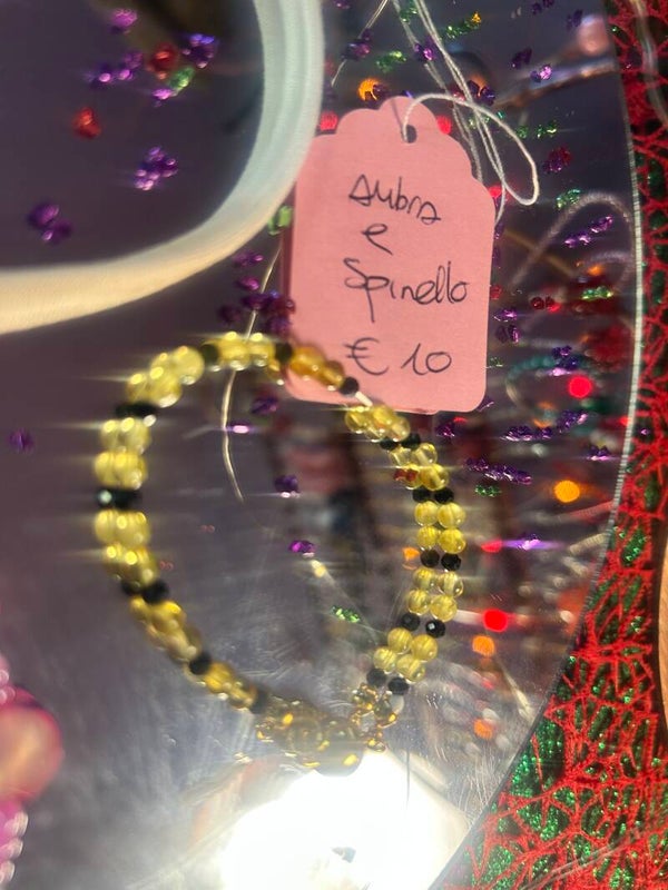 Bracciale ambra spinello