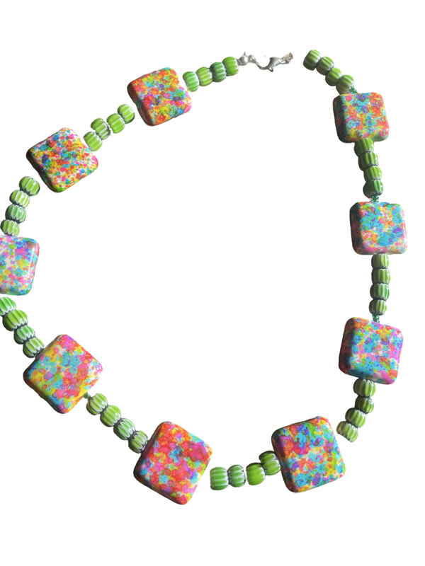 Collana verde fantasy