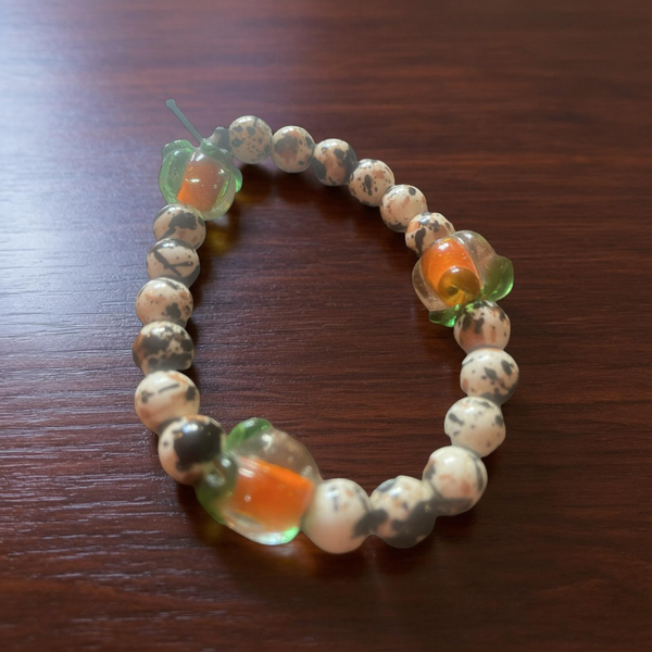 Bracciale fantasia zucca