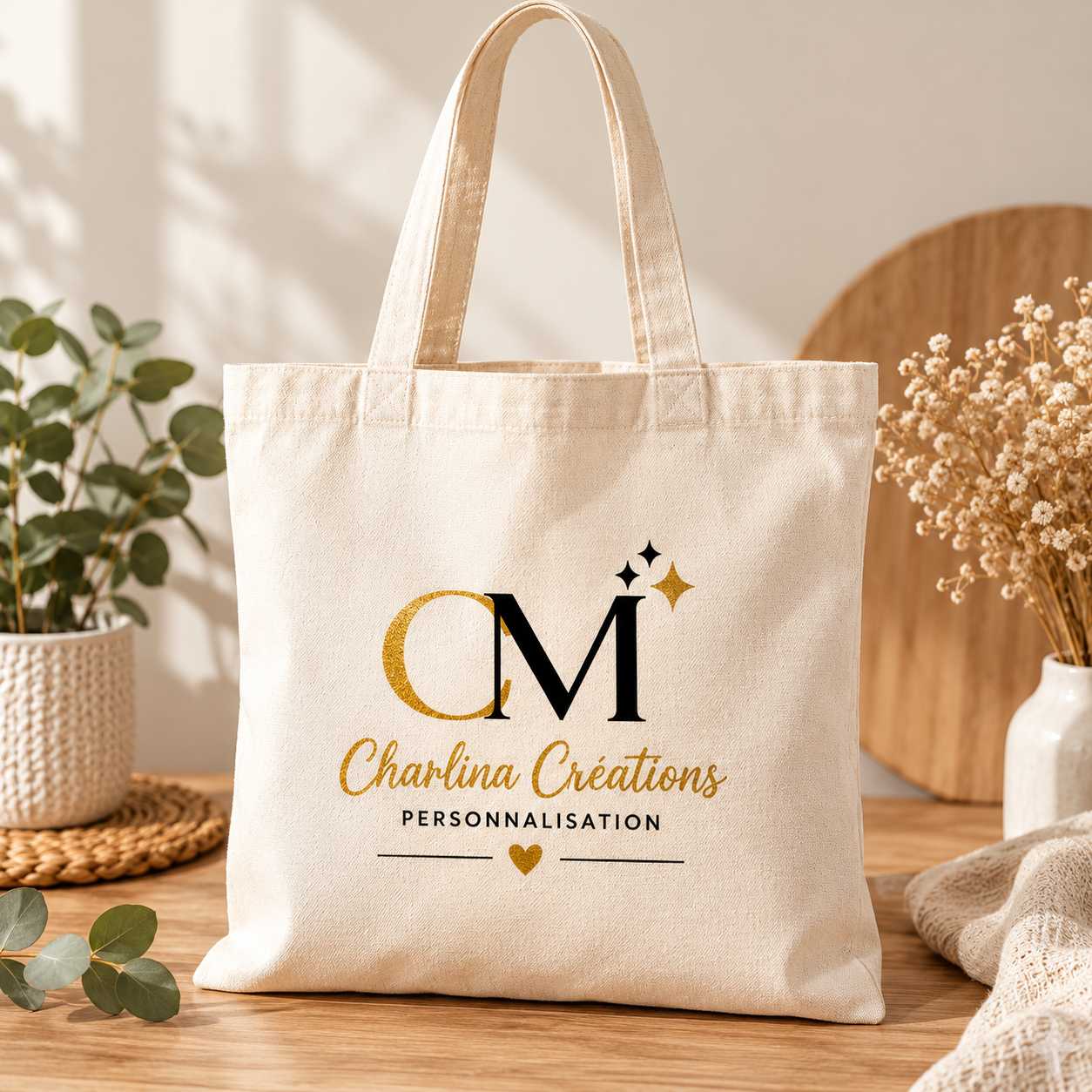 Tote bag personnalisé – Sac en coton