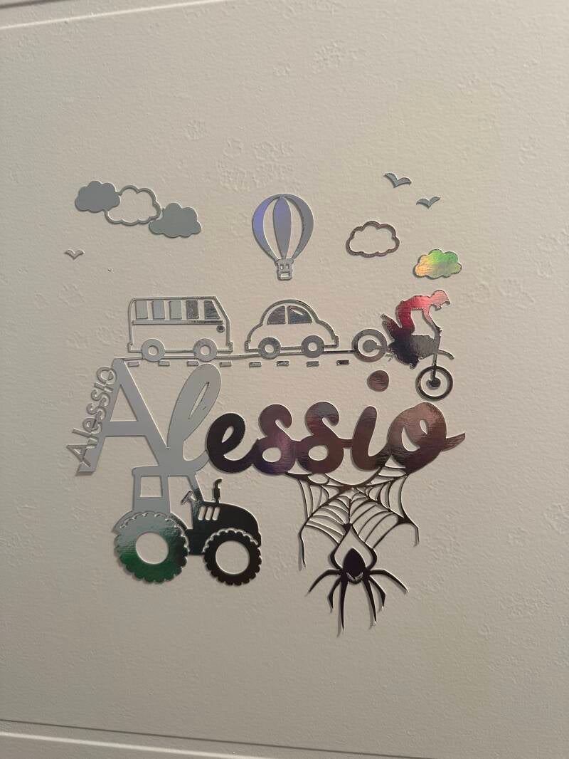 Stickers sur porte