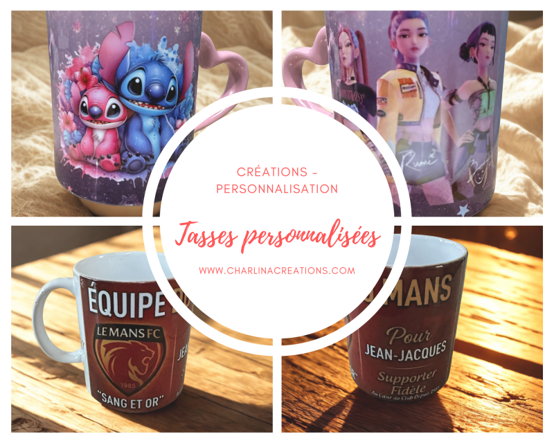 Tasses personnalisées