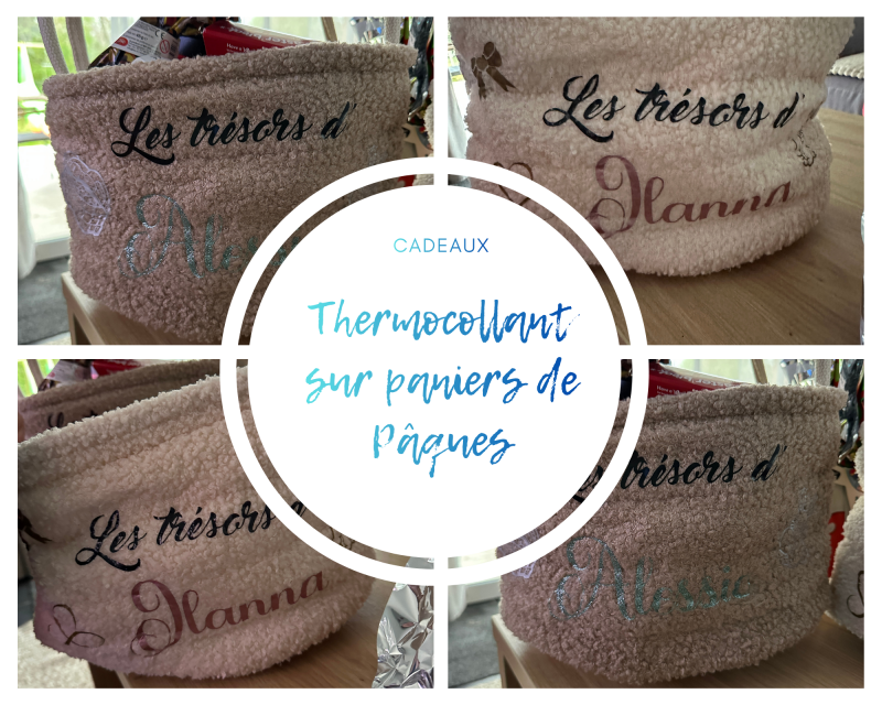 Thermoccollant paniers de Pâques