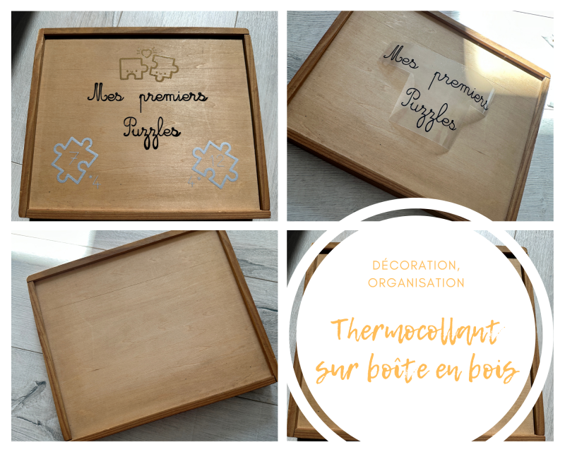 Thermocollant sur bois