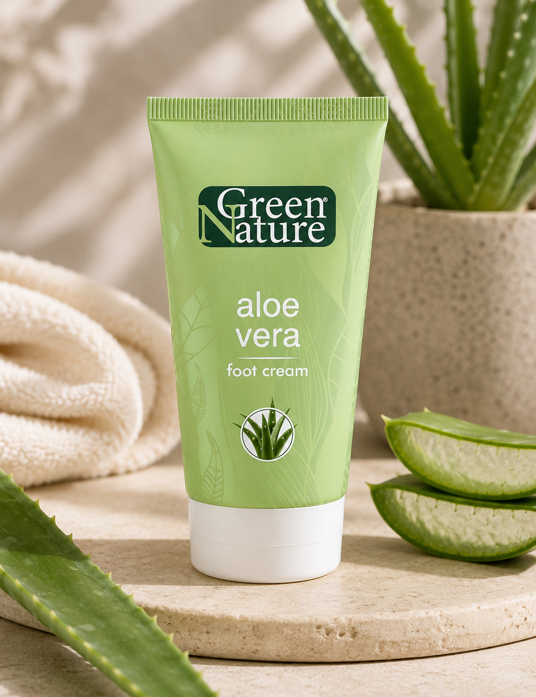 Green nature footcream