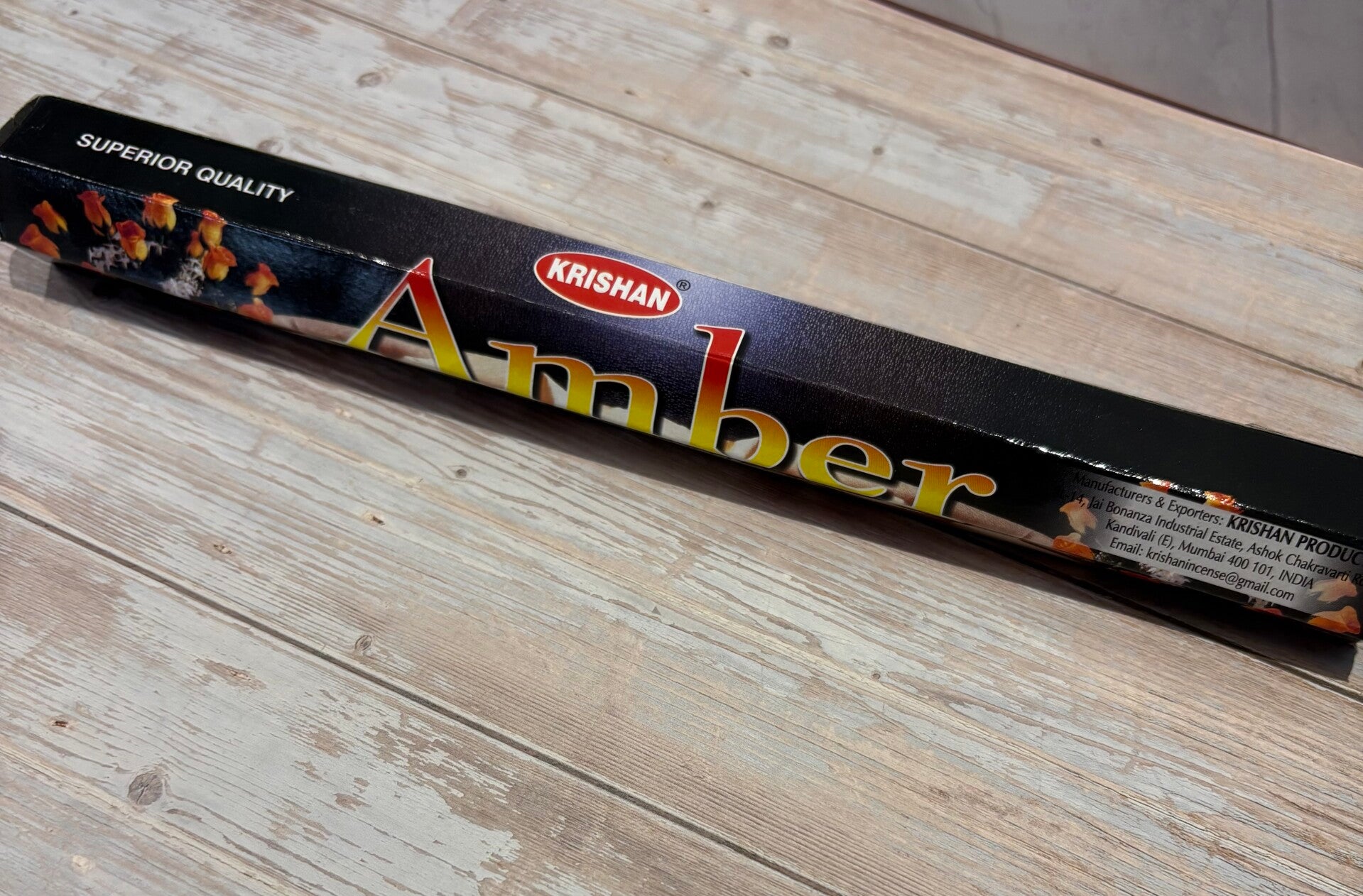 #1 Encens Ambre – Chaleur, protection & réconfort intérieur