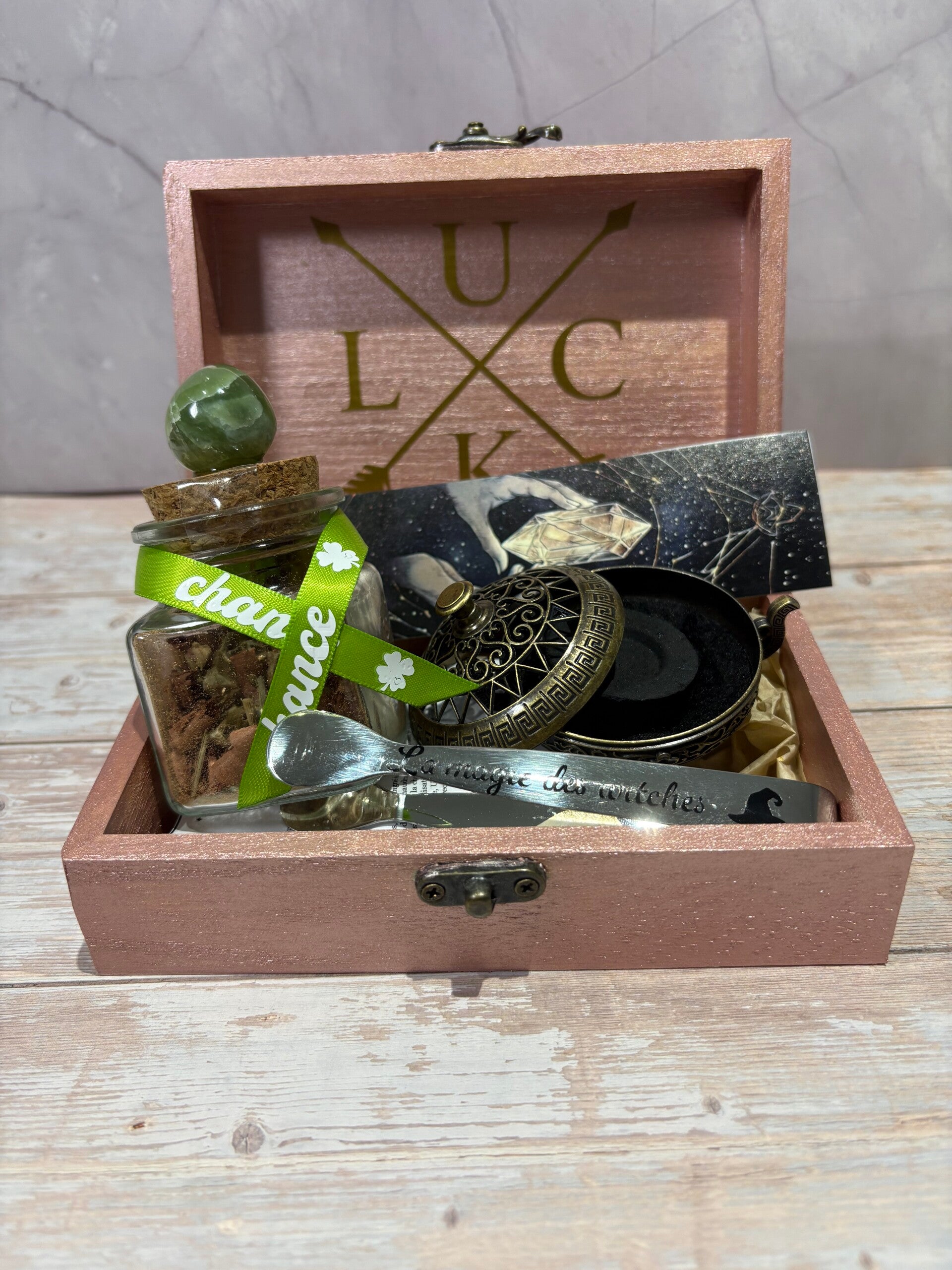 #6 Coffret encens – Rituel de la Chance