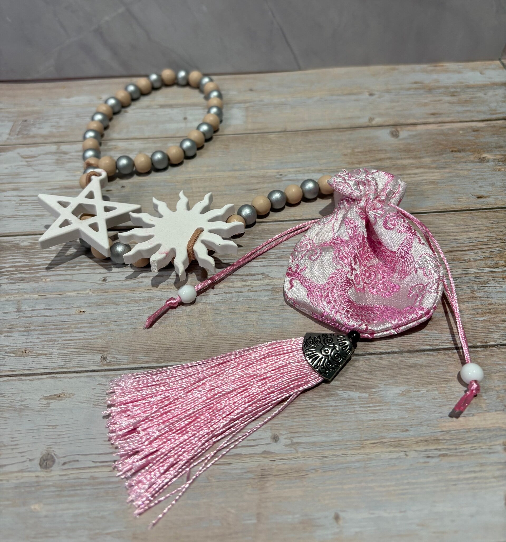 #3 Suspension décorative à parfumer – Création artisanale