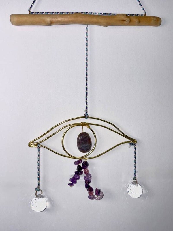 #8 Suspension énergétique – Œil protecteur en Améthyste