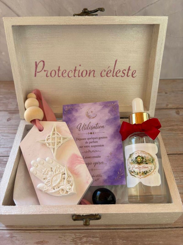 Coffret à parfumer — Protection Céleste